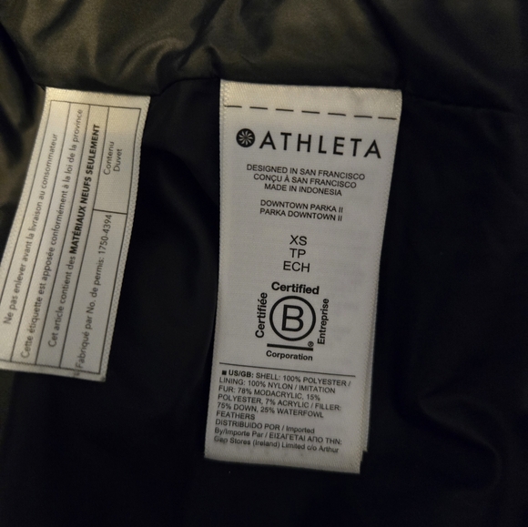 Athleta Downtown Parka II - Picture 7 of 8
